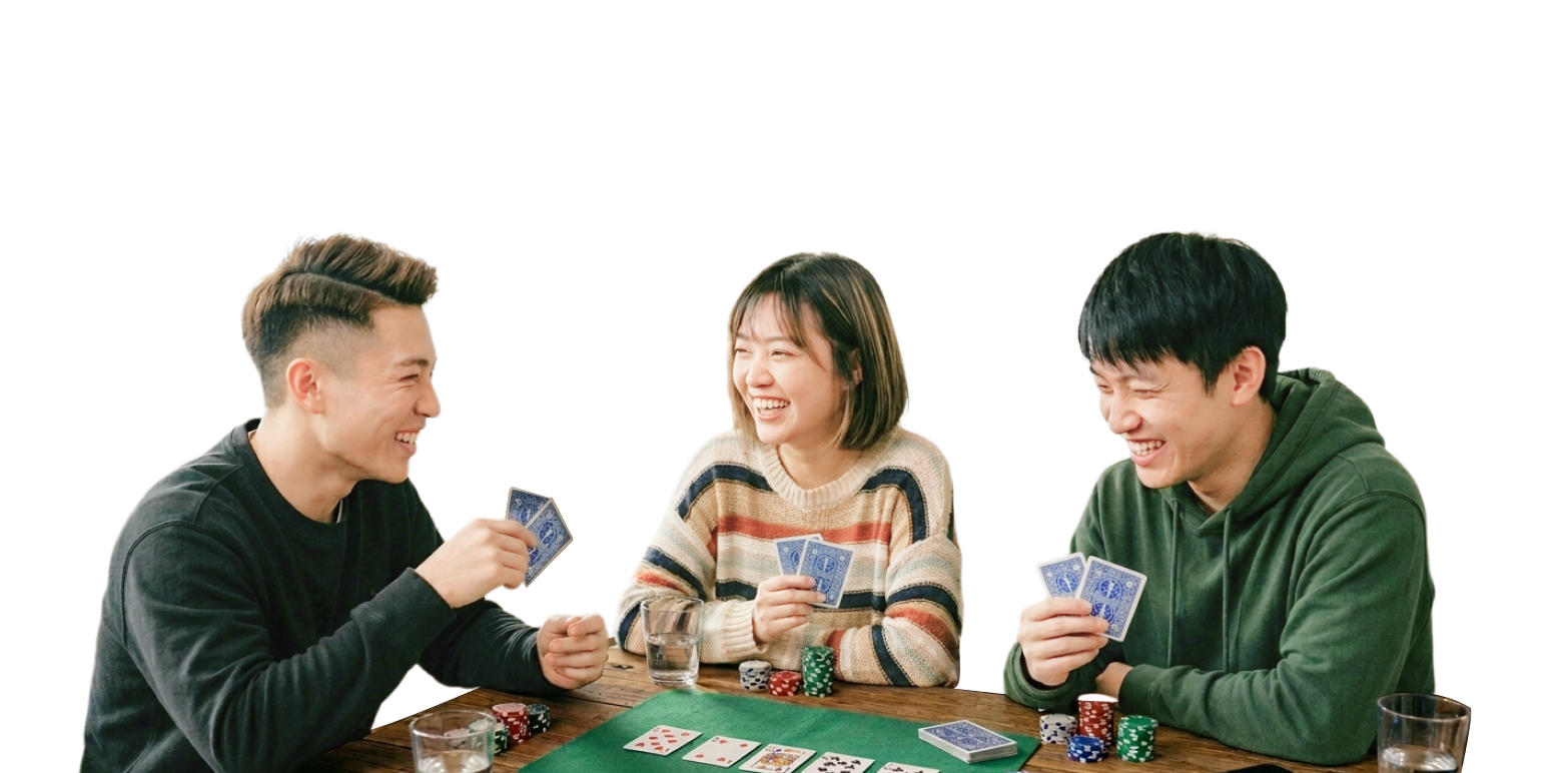 WePoker 朋友桌台与公共功能氛围图